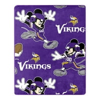 NFL Vikings & Disneyjev lik Mickey Mouse lik Hugger Jabuc & Silk Touch set set