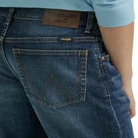 Wrangler® Boy's Straight Fit Denim Jean s pojasom podešavanja na ugradnju, veličine 4-18