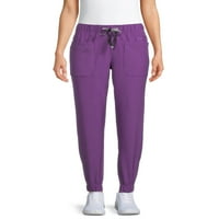 Climateright by cuddl duds Modern Fit Slim Straight Scrub Jogger