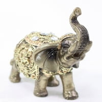4 Feng Shui brončani slon Slonova kip bogatstvo sretna figurica poklon dekor home g16558