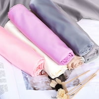 Jedinstvene ponude luksuzni svilenkasti satenski jastuk za tijelo svjetlo Lilac 20 48