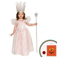 Luksuzni Dječji kostim Čarobnjak iz Oza-Glinda, Dobra vještica s besplatnim poklonom