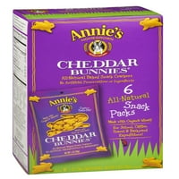 Annie's Homegrown Cheddar Bunnies Pečene krekere, Oz