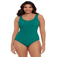 Ženski kupaći kostim u donjem dijelu i ženski kupaći kostim Plus veličine s jednobojnim naborima