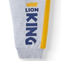 Majica s kratkim rukavima Kralj lavova s francuskim frotirnim hlačama za trčanje, Komplet odjeće
