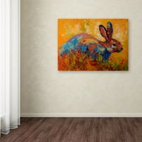 Zaštitni znak likovna umjetnost 'Rabbit II' platno umjetnost Marion Rose