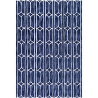 Umjetnički tkalci Aravinda Blue Modern 2 '3' prostirka prostirka