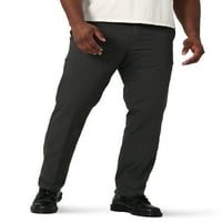 Muške teretne hlače za velike i visoke ljude izuzetno udobne platnene teretne hlače ravnih nogavica