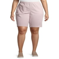 Samo moje veličine ženskog plus veličine 4-džepova Bermuda kratke hlače