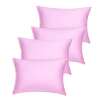 Jedinstveni ponudi set svilenkastih satenskih jastuka jastuka pokrivač ružičastog putovanja