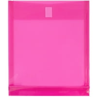 Omotnice plastične kuke i petlje, 9,8x11.8x1, 12 pakiranja, fuksija ružičasta, širenje