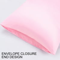 Jedinstveni prijedlozi satenskih jastučnica za kosu i kožu, lila standard