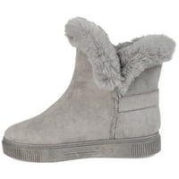 Brinley Co. Womens Fau Fur obložena zimska čizma