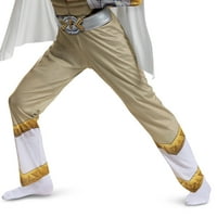 Dječaci Veličina Mala bijela zenith Ranger Classic Mišićni Halloween dječji kostim Powers Rangers Cosmic Fury, prerušavanje