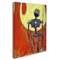 Zaštitni znak likovna umjetnost 'Iron Bot' platna umjetnost Craig Snodgrass