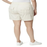 Gloria Vanderbilt ženski plus size teret Povucite kratke hlače