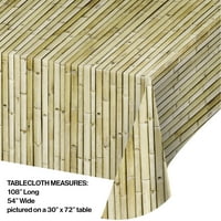 Bambusov plastični stolnjak, brojanje