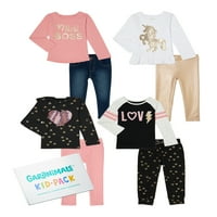 Ganimals Djevojčice za bebe i mališani djevojke Mi & Match Outfits Kid poklon kutija, 8-dijelni set