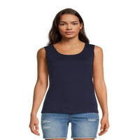Ženska majica bez rukava s rebrastim mišićima stvarne veličine, veličine od 3 inča