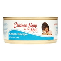 Pileća juha za recept za dušu mačića mokra mačja hrana, 5. oz. Limenke