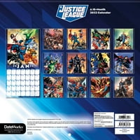 Trends International DC stripovi Zidni kalendar Justice League