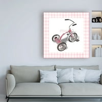 Zaštitni znak likovna umjetnost 'Kristas tricycle Childrens Art' Canvas Art by Vision Studio