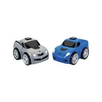 Kid Galaxy Ratchet Racers Set - Pickup & Sports Car