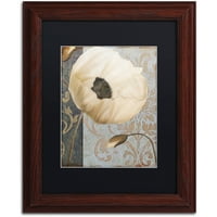 Zaštitni znak likovna umjetnost Poppy Brocade I Canvas Art by Color Bakery Black Matte, drveni okvir
